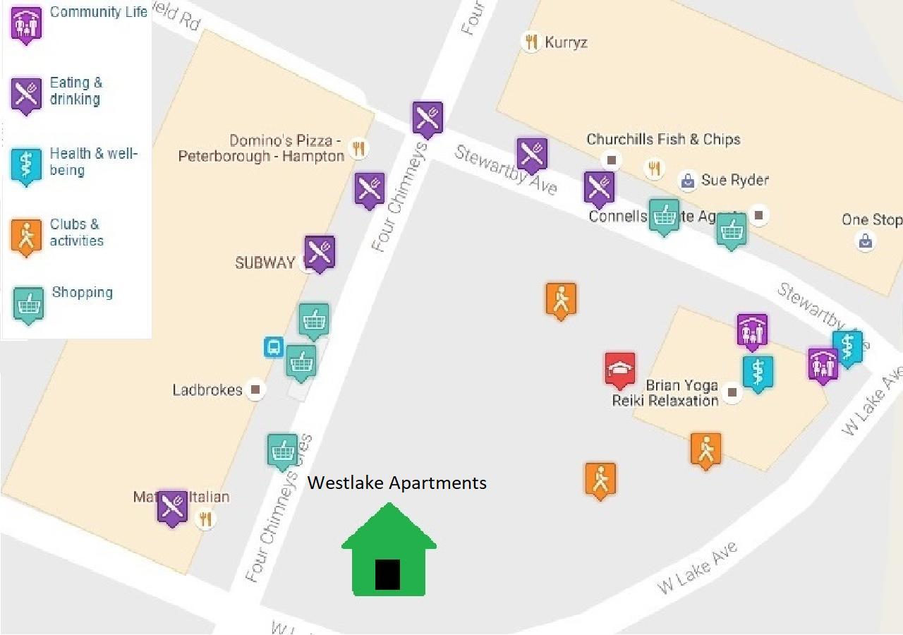 Westlake Apartments 彼得伯勒 外观 照片